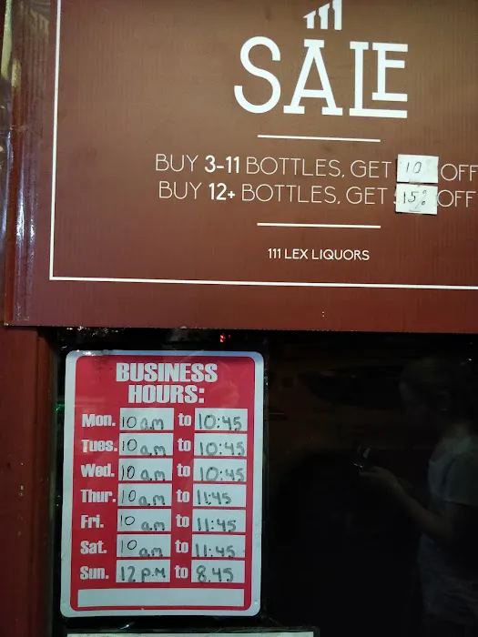 111 Lex Liquors and Wine 4